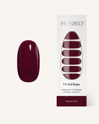 Burgundy Sheer UV