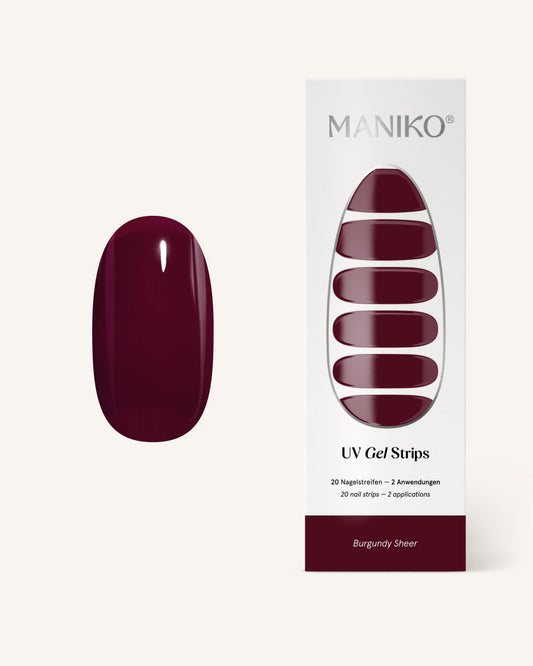 Burgundy Sheer UV