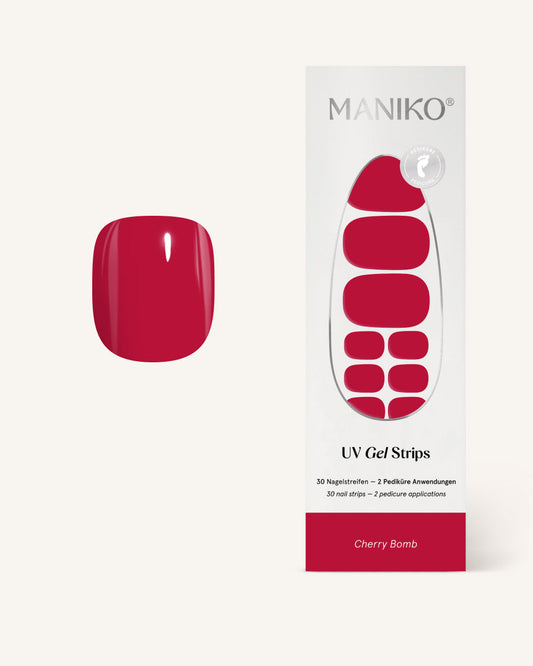 Cherry Bomb UV Pedi