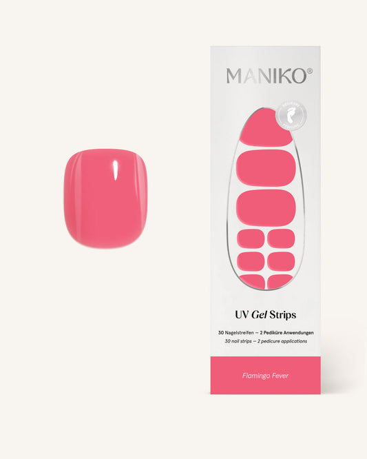 Flamingo Fever UV Pedi