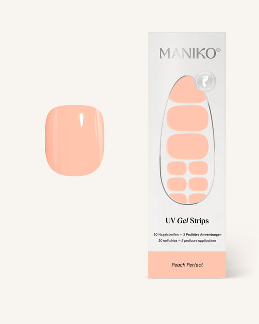 Peach Perfect UV Pedi
